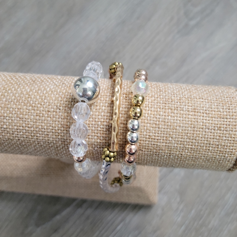 Set of 3 handmade bracelets